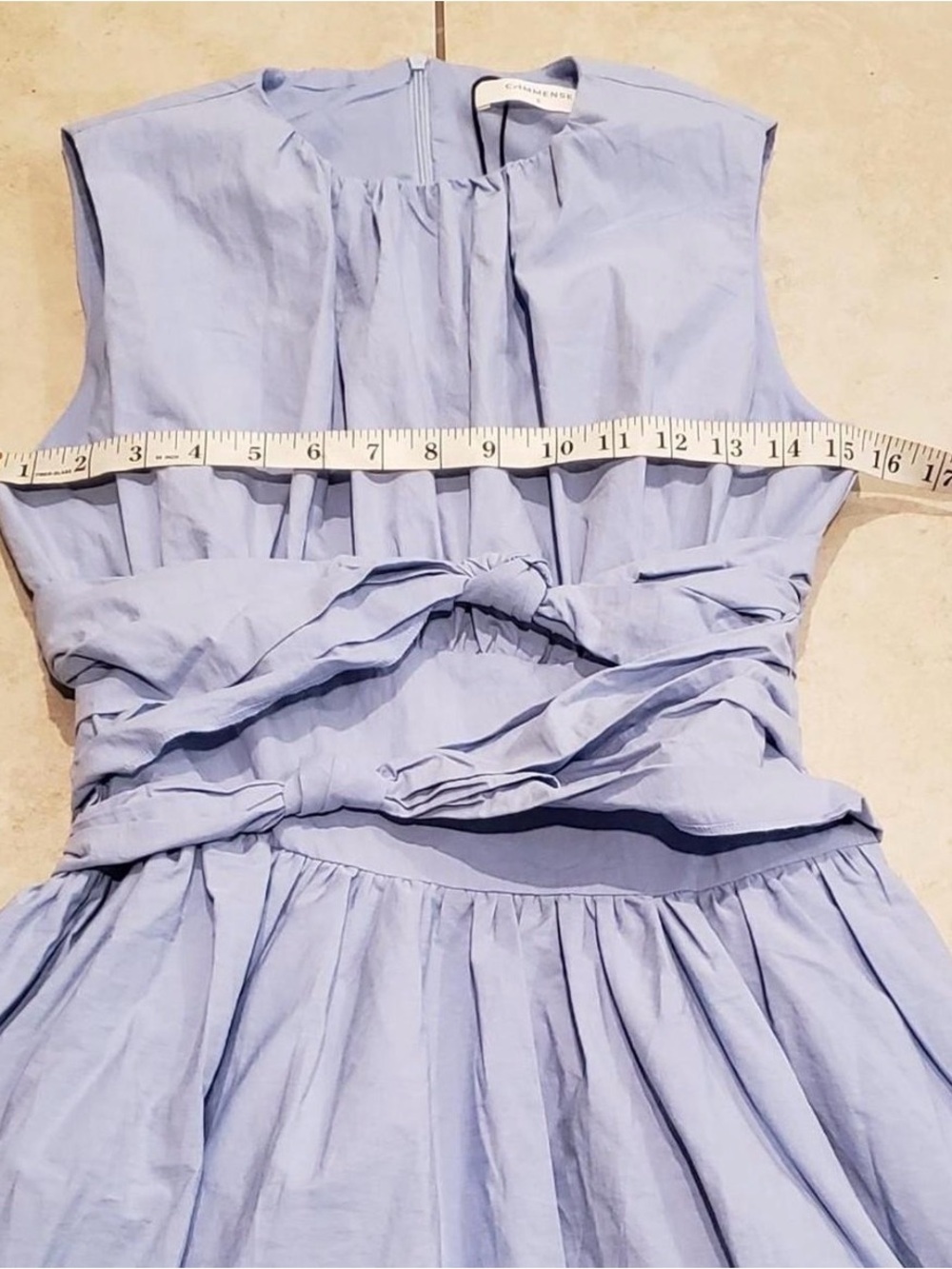 Commense Ruched Waist Maxi Dress - Picture 6 of 8